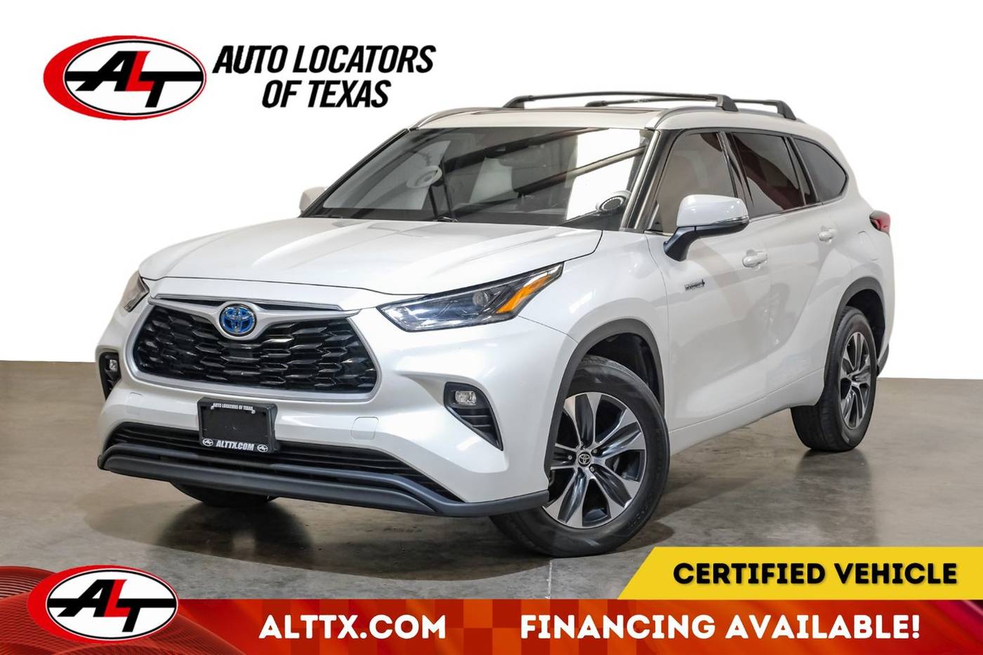 2021 Toyota Highlander Hybrid XLE — SUV — 59,603 mi — Plano, TX