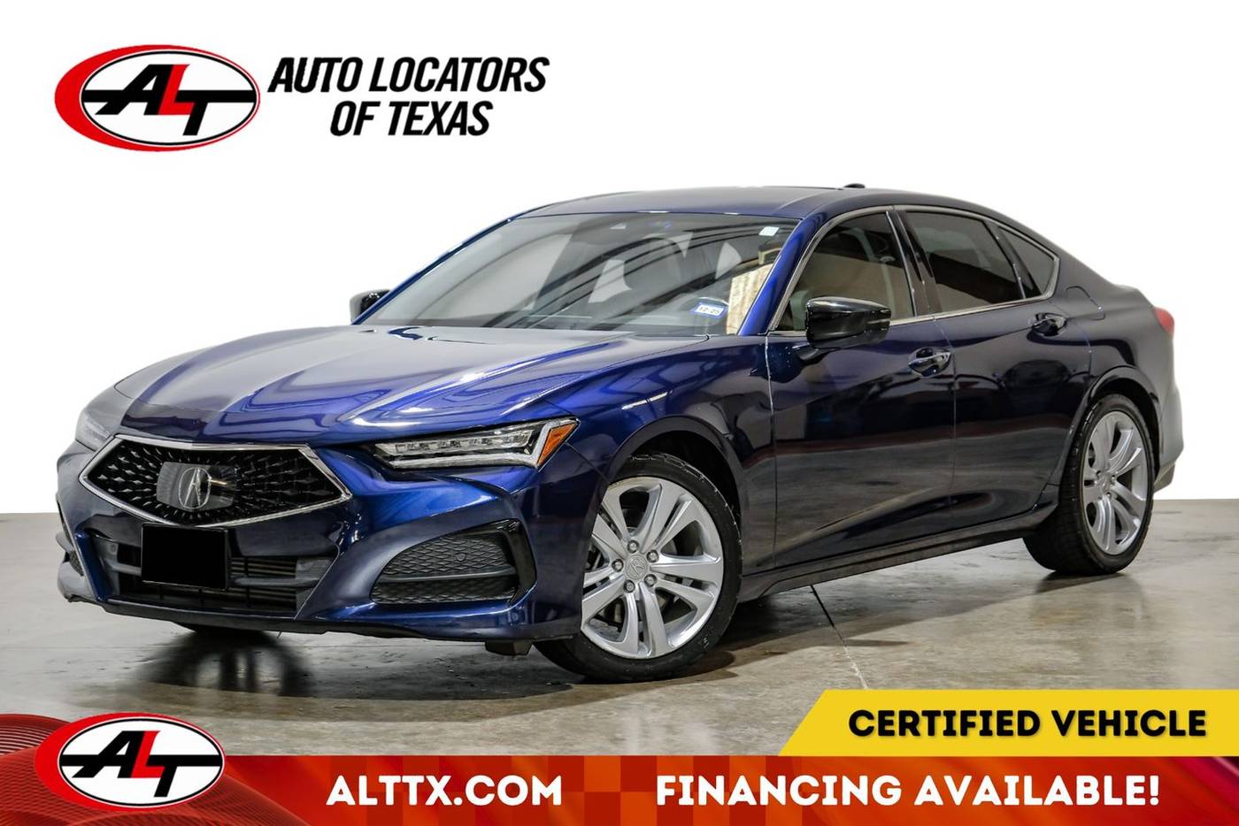 2021 Acura TLX Technology Package — Sedan — 54,354 mi — Plano, TX