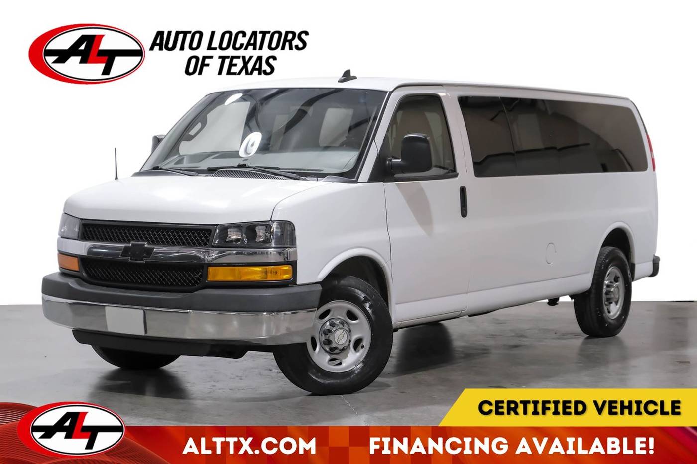 2016 Chevrolet Express Passenger LT — Passenger Van — 107,773 mi — Plano, TX