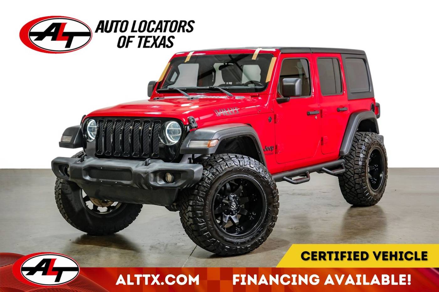 2020 Jeep Wrangler Willys — SUV — 77,562 mi — Plano, TX