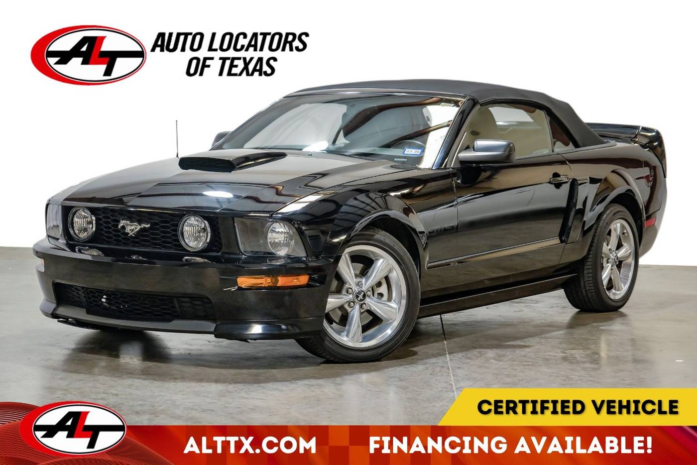 2008 Ford Mustang GT Premium — Convertible — 32,111 mi — Plano, TX
