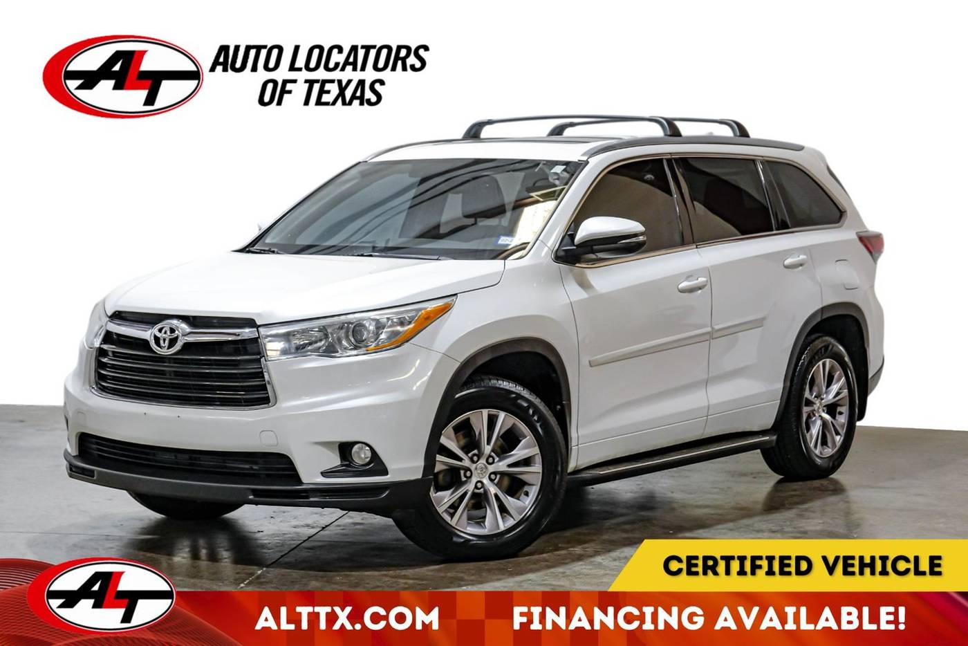 2015 Toyota Highlander XLE — SUV — 121,331 mi — Plano, TX