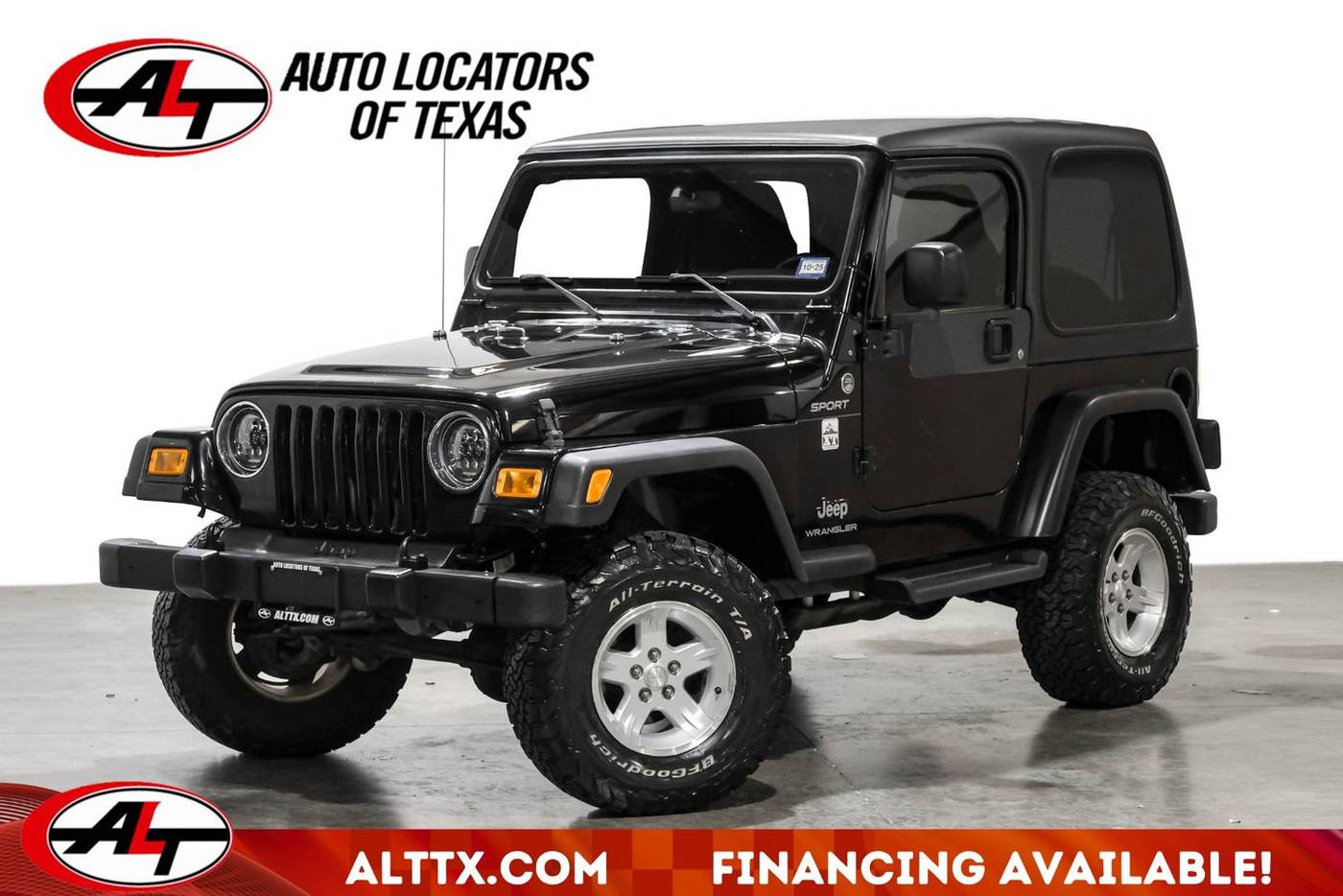 2005 Jeep Wrangler Sport — SUV — 95,543 mi — Plano, TX
