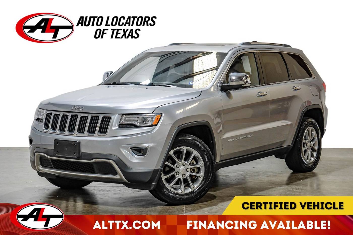 2015 Jeep Grand Cherokee Limited — SUV — 74,434 mi — Plano, TX