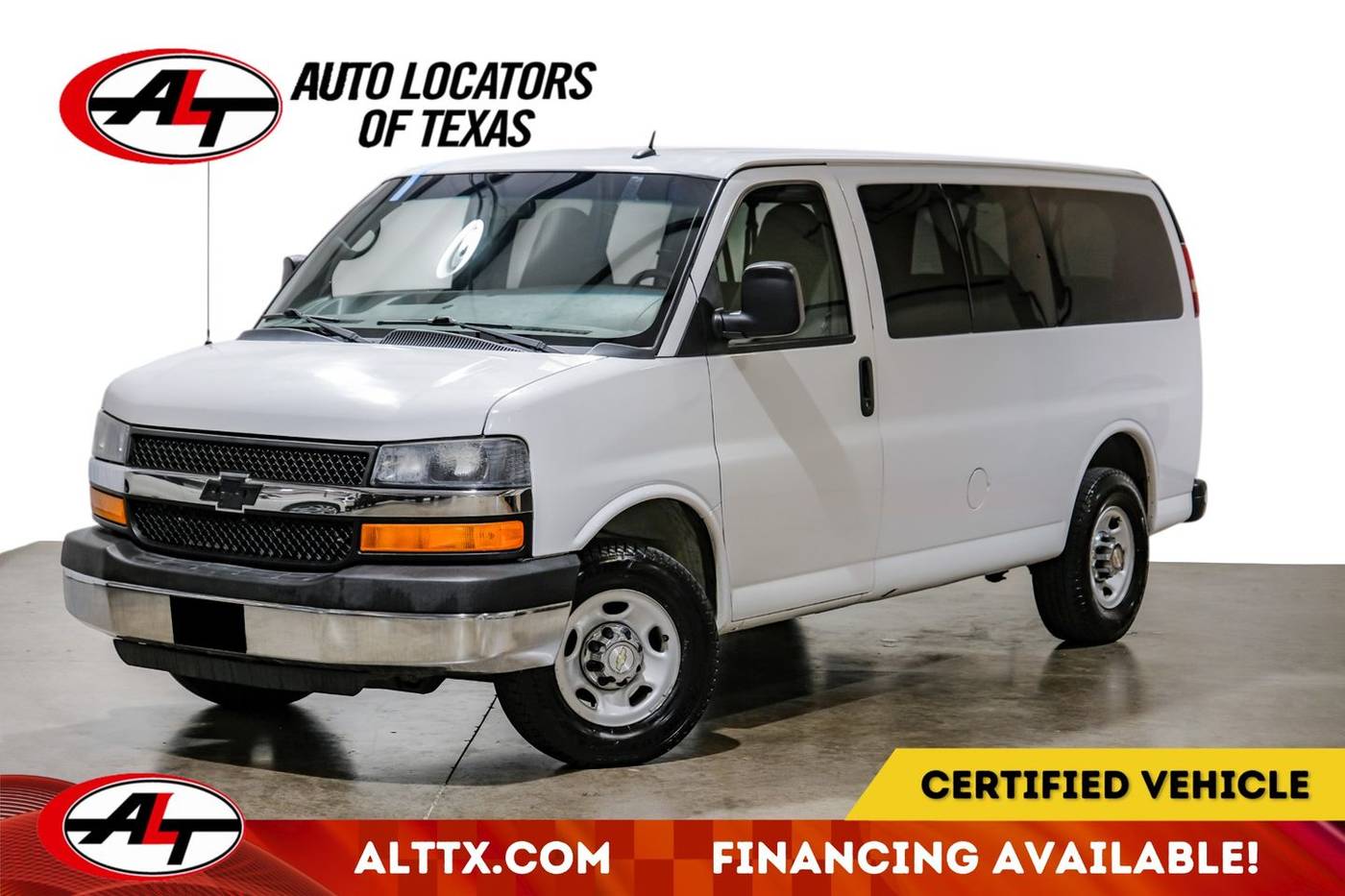 2015 Chevrolet Express Passenger LT — Passenger Van — 91,851 mi — Plano, TX
