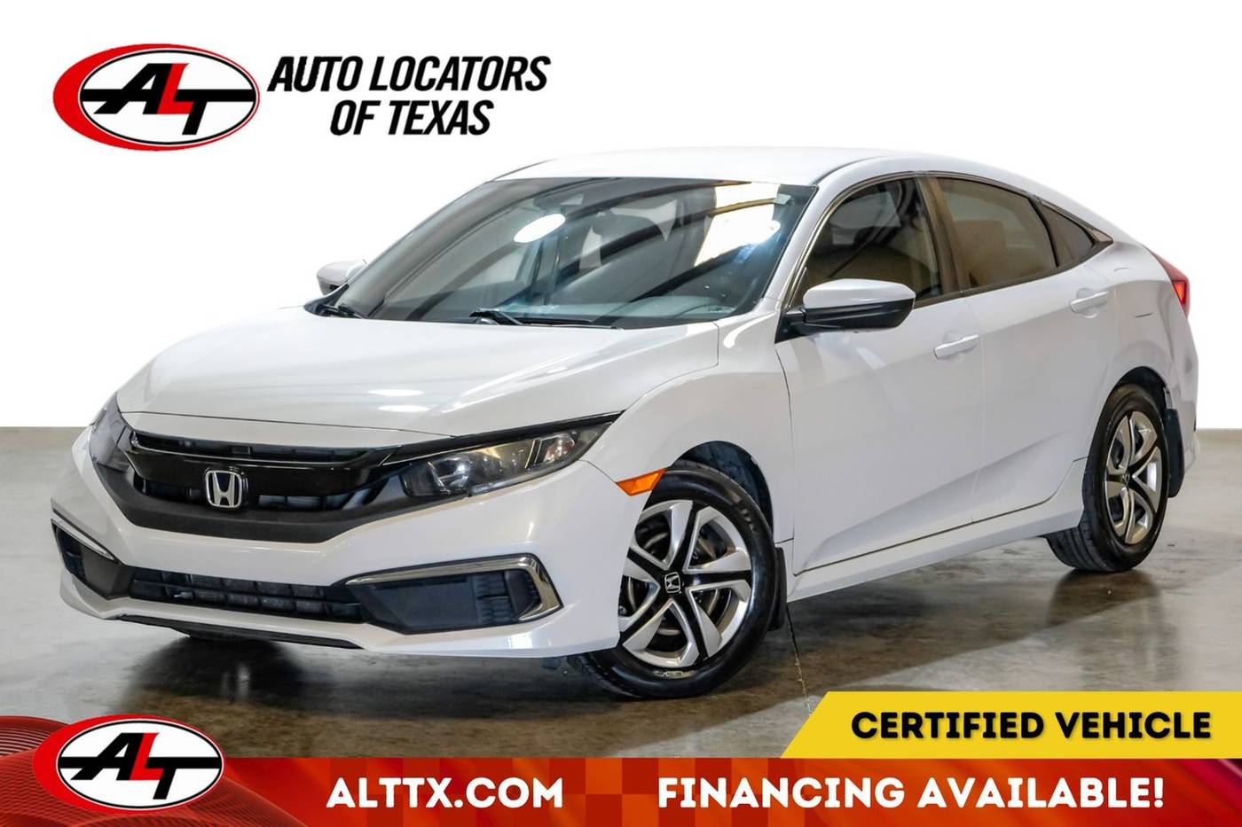 2019 Honda Civic LX — Sedan — 67,326 mi — Plano, TX