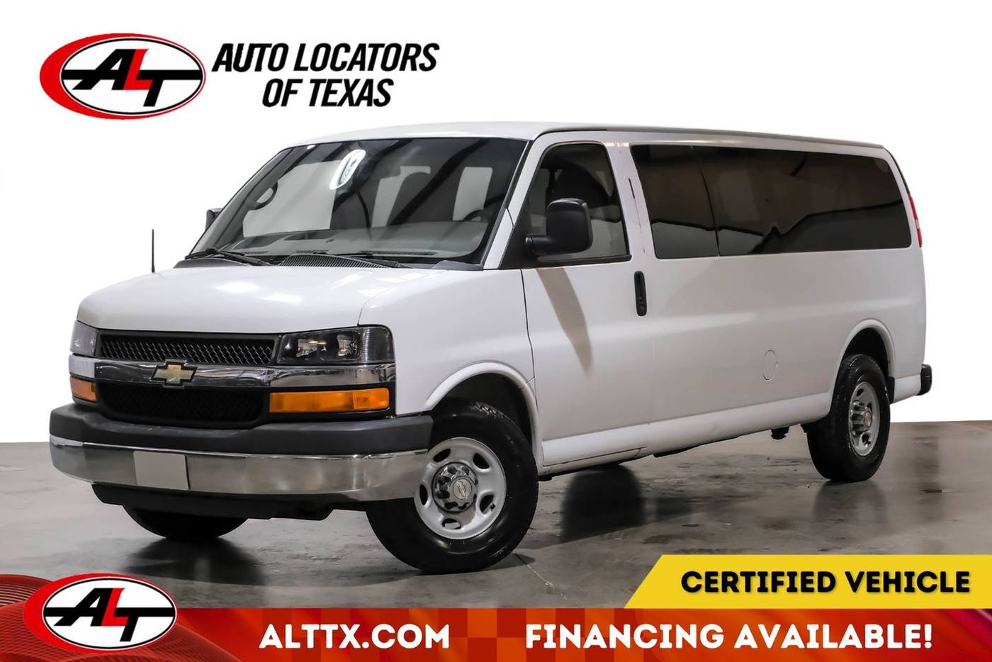 2012 Chevrolet Express Passenger LT — Passenger Van — 110,362 mi — Plano, TX