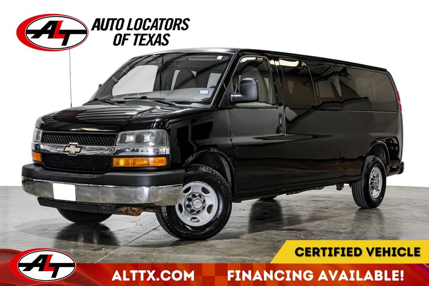 2014 Chevrolet Express Passenger LT — Passenger Van — 92,592 mi — Plano, TX