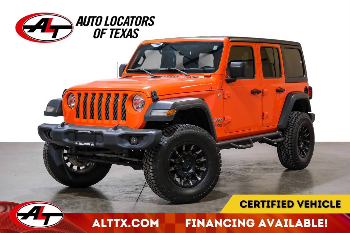 2020 Jeep Wrangler Sport S — SUV — 53,555 mi — Plano, TX