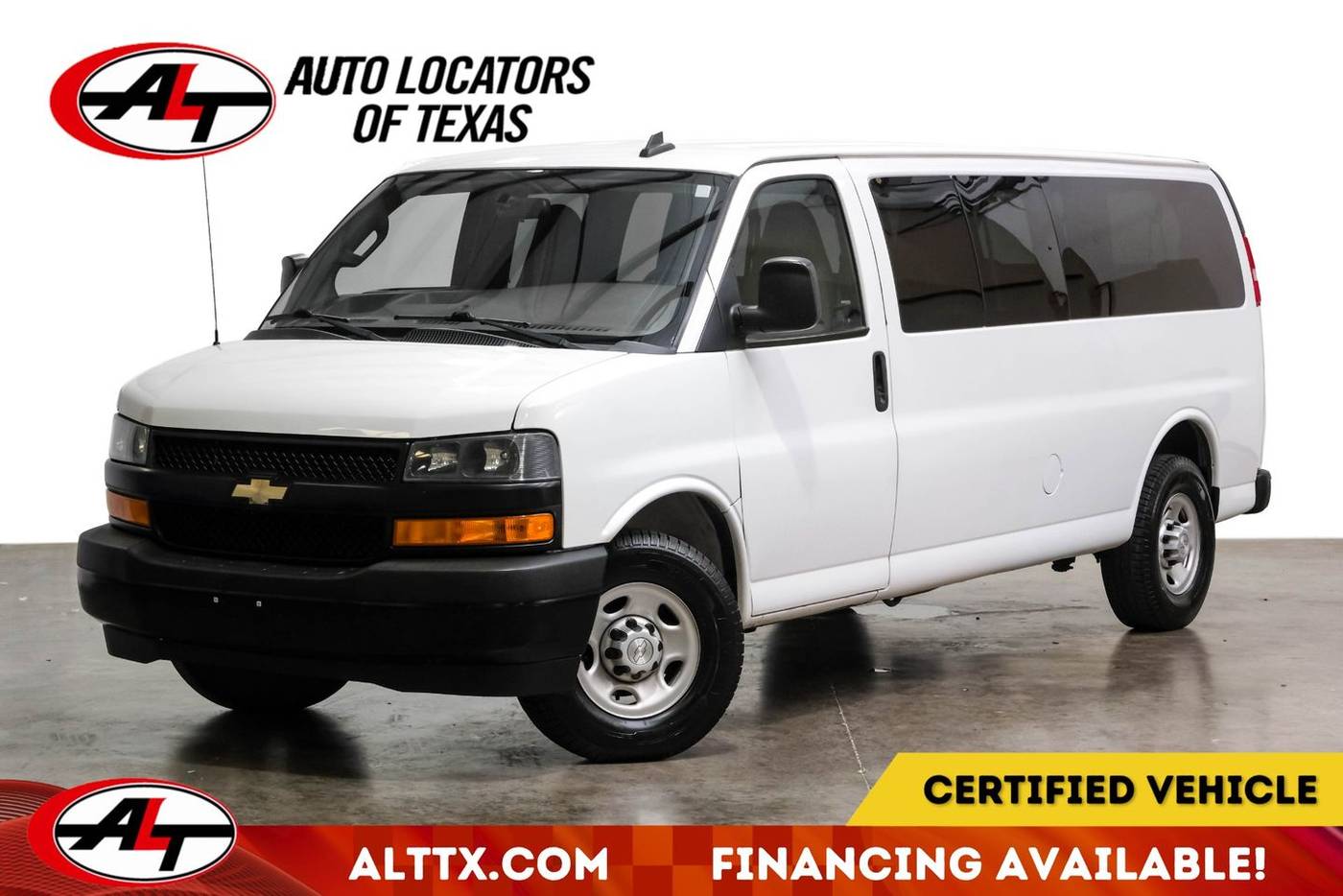 2019 Chevrolet Express Passenger LS — Passenger Van — 78,402 mi — Plano, TX