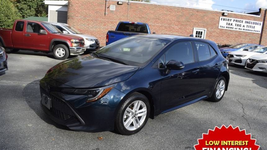 2021 Toyota Corolla Hatchback SE — Hatchback — 61,292 mi — Burlington, NC