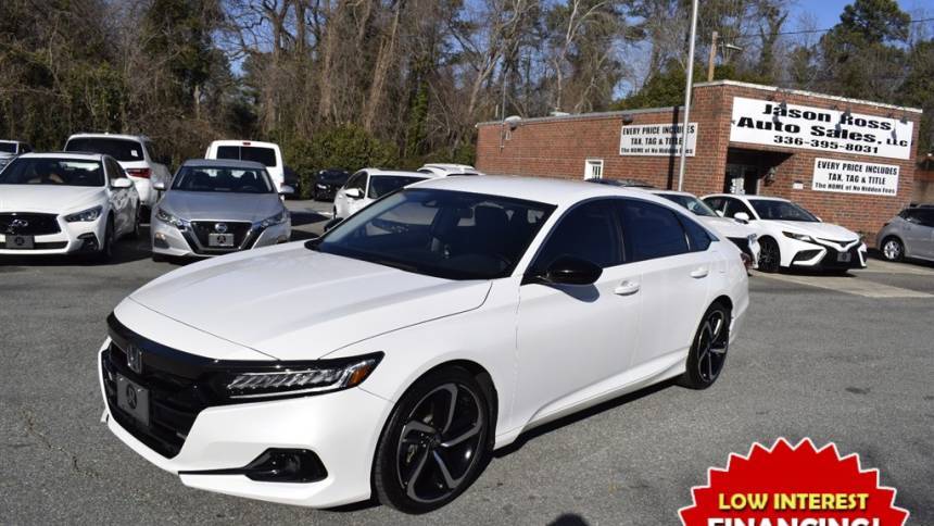 2021 Honda Accord Sport SE — Sedan — 64,358 mi — Burlington, NC