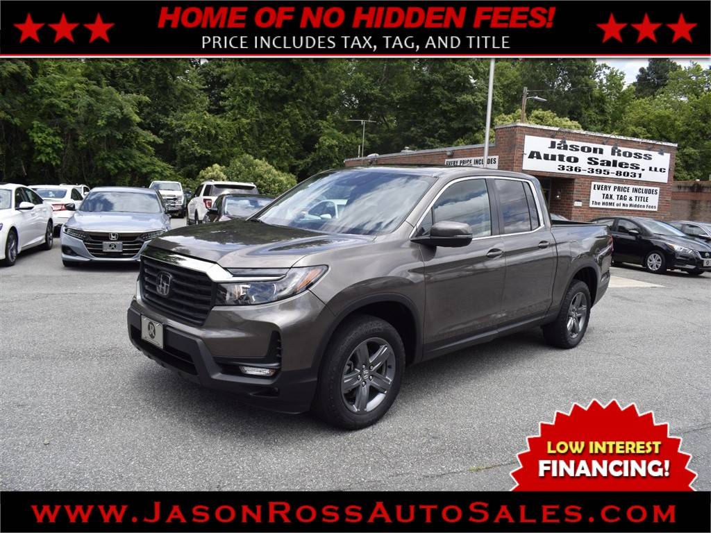 2022 Honda Ridgeline RTL — Pickup Truck — 59,644 mi — Burlington, NC
