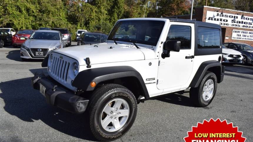 2016 Jeep Wrangler Sport — SUV — 84,363 mi — Burlington, NC