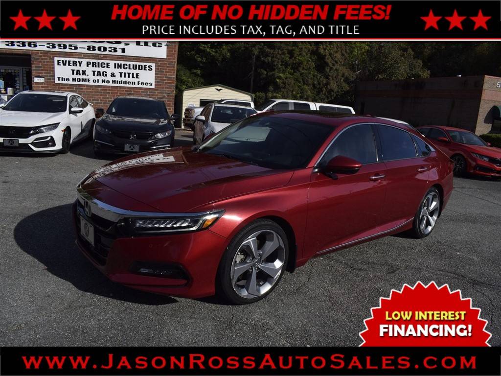 2018 Honda Accord Touring — Sedan — 67,787 mi — Burlington, NC