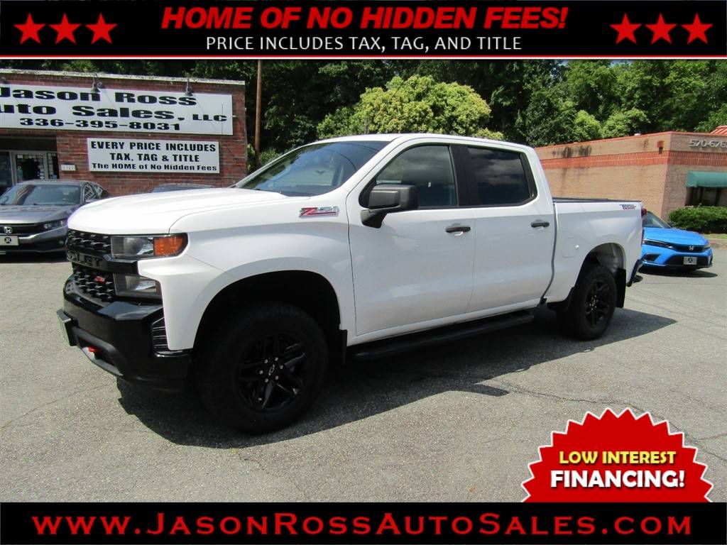 2019 Chevrolet Silverado 1500 Custom Trail Boss — Pickup Truck — 79,986 mi — Burlington, NC