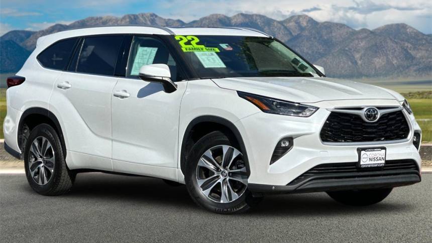 2022 Toyota Highlander XLE — SUV — 55,642 mi — Corona, CA