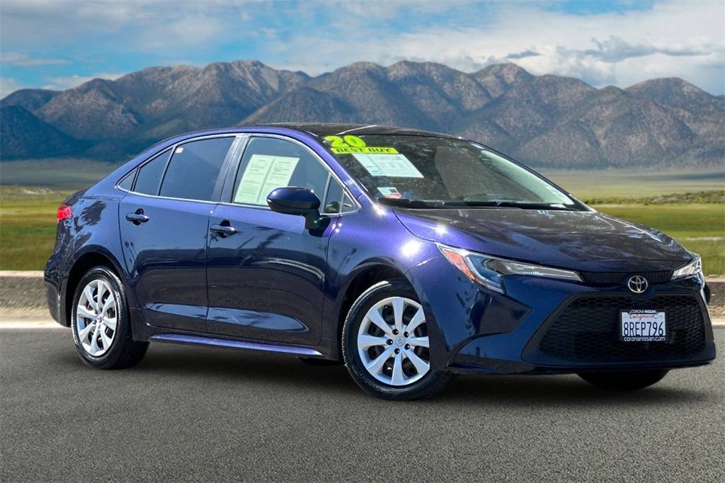 2020 Toyota Corolla LE — Sedan — 68,017 mi — Corona, CA