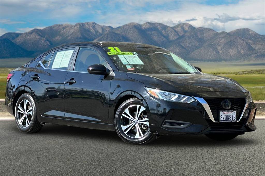 2021 Nissan Sentra SV — Sedan — 54,662 mi — Corona, CA