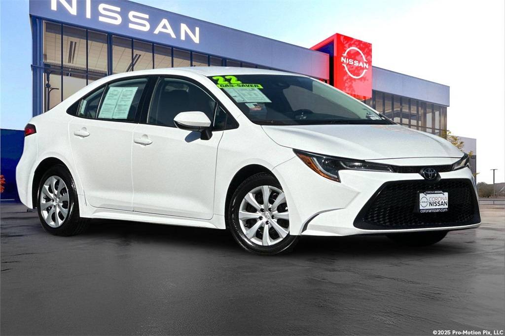 2022 Toyota Corolla LE — Sedan — 57,664 mi — Corona, CA