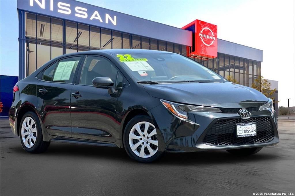 2022 Toyota Corolla LE — Sedan — 53,109 mi — Corona, CA