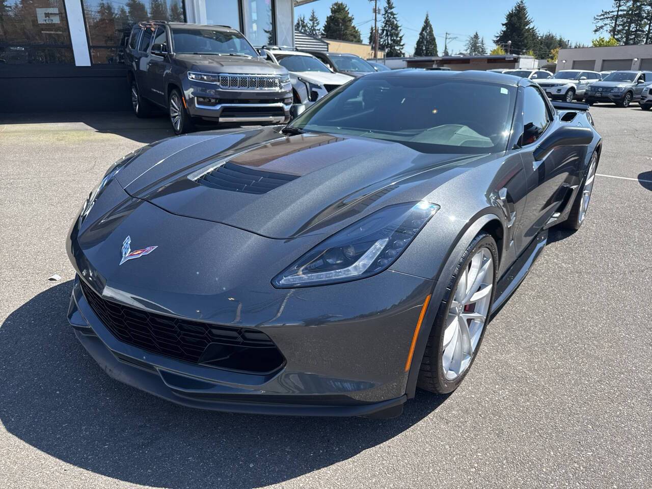 2018 Chevrolet Corvette Grand Sport 1LT — Coupe — 9,796 mi — lynnwood, WA