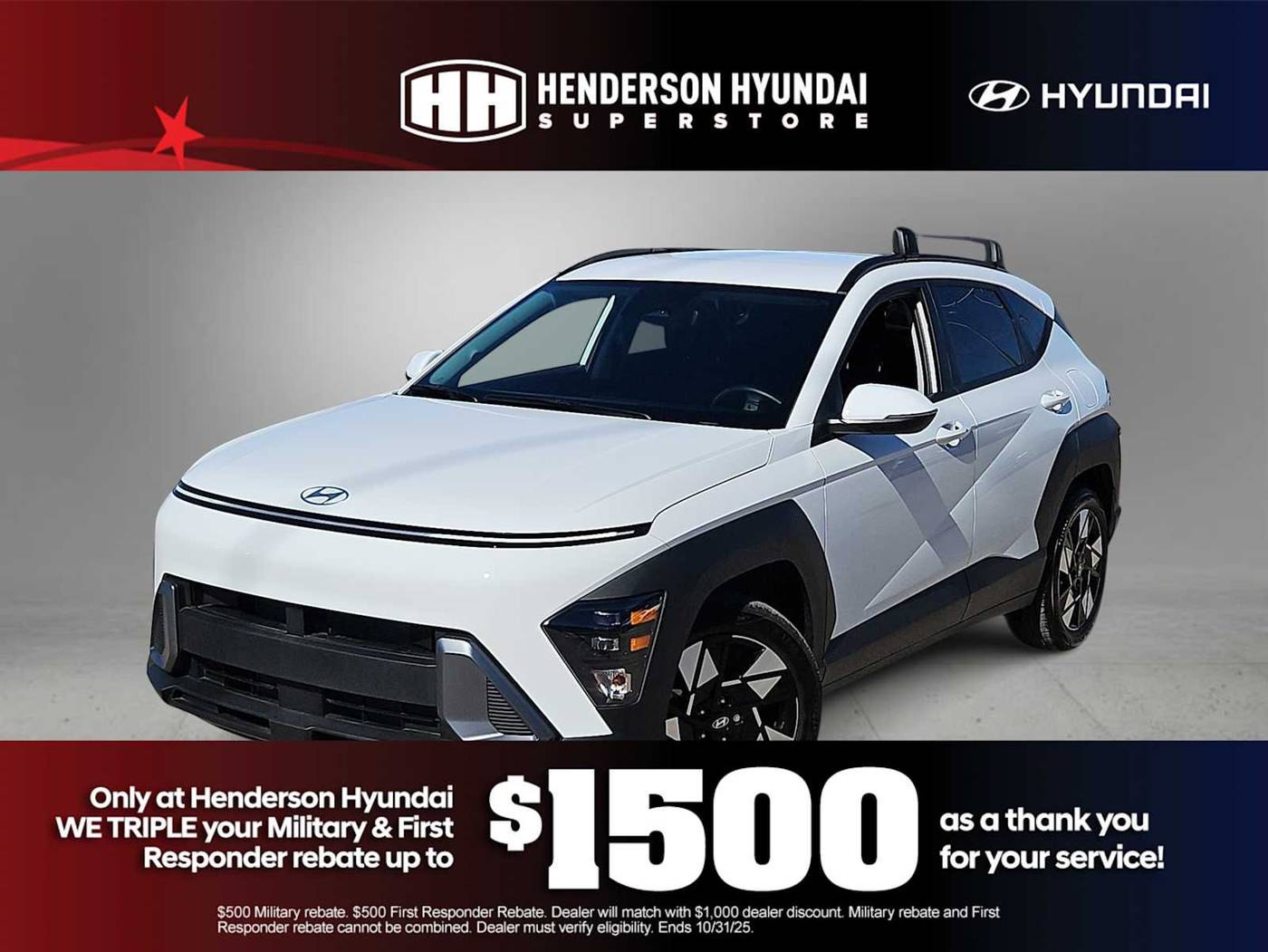 2025 Hyundai Kona SEL — SUV — 3,508 mi — Henderson, NV