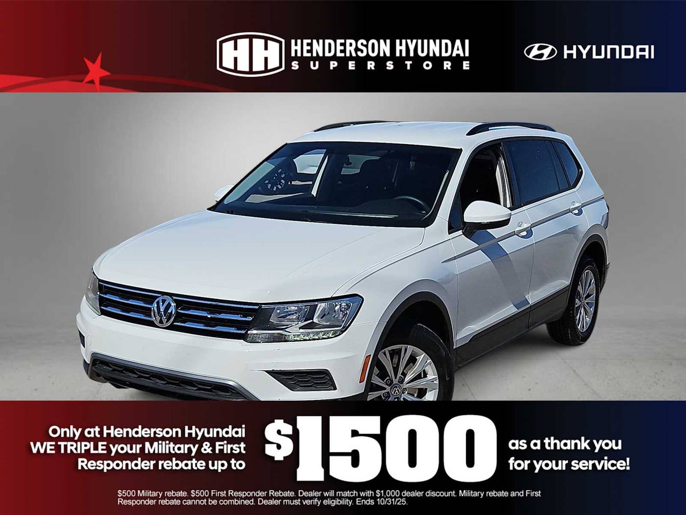 2019 Volkswagen Tiguan S — SUV — 75,435 mi — Henderson, NV