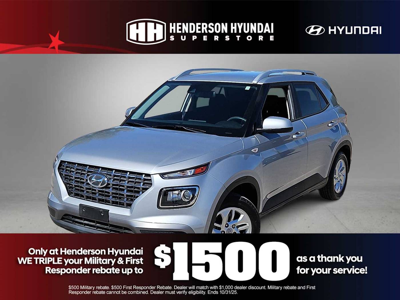 2020 Hyundai Venue SEL — SUV — 33,345 mi — Henderson, NV