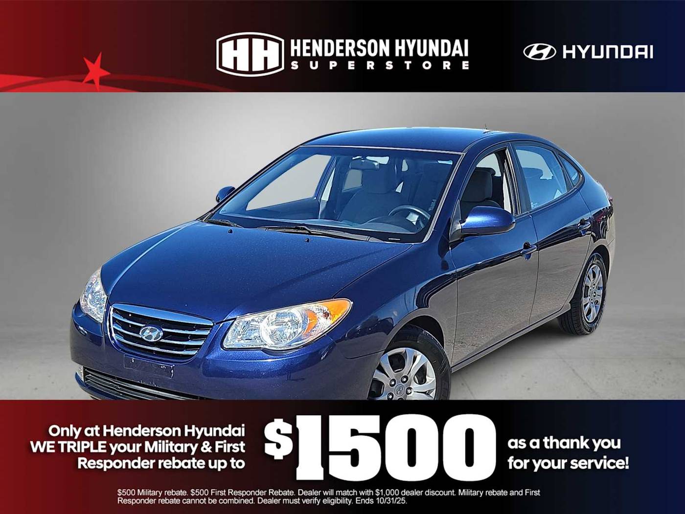 2010 Hyundai Elantra GLS — Sedan — 89,845 mi — Henderson, NV