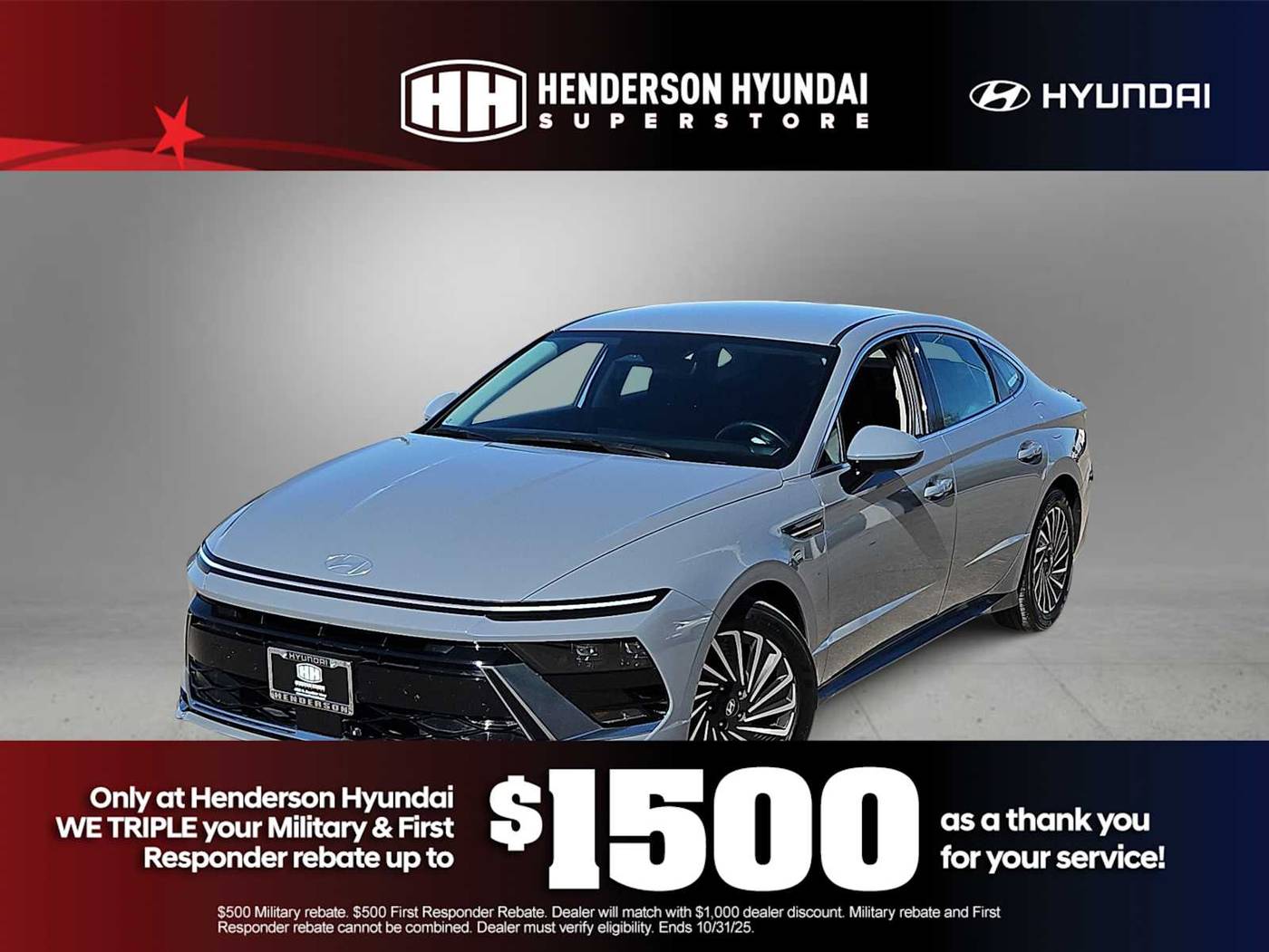 2024 Hyundai Sonata Hybrid SEL — Sedan — 33,312 mi — Henderson, NV