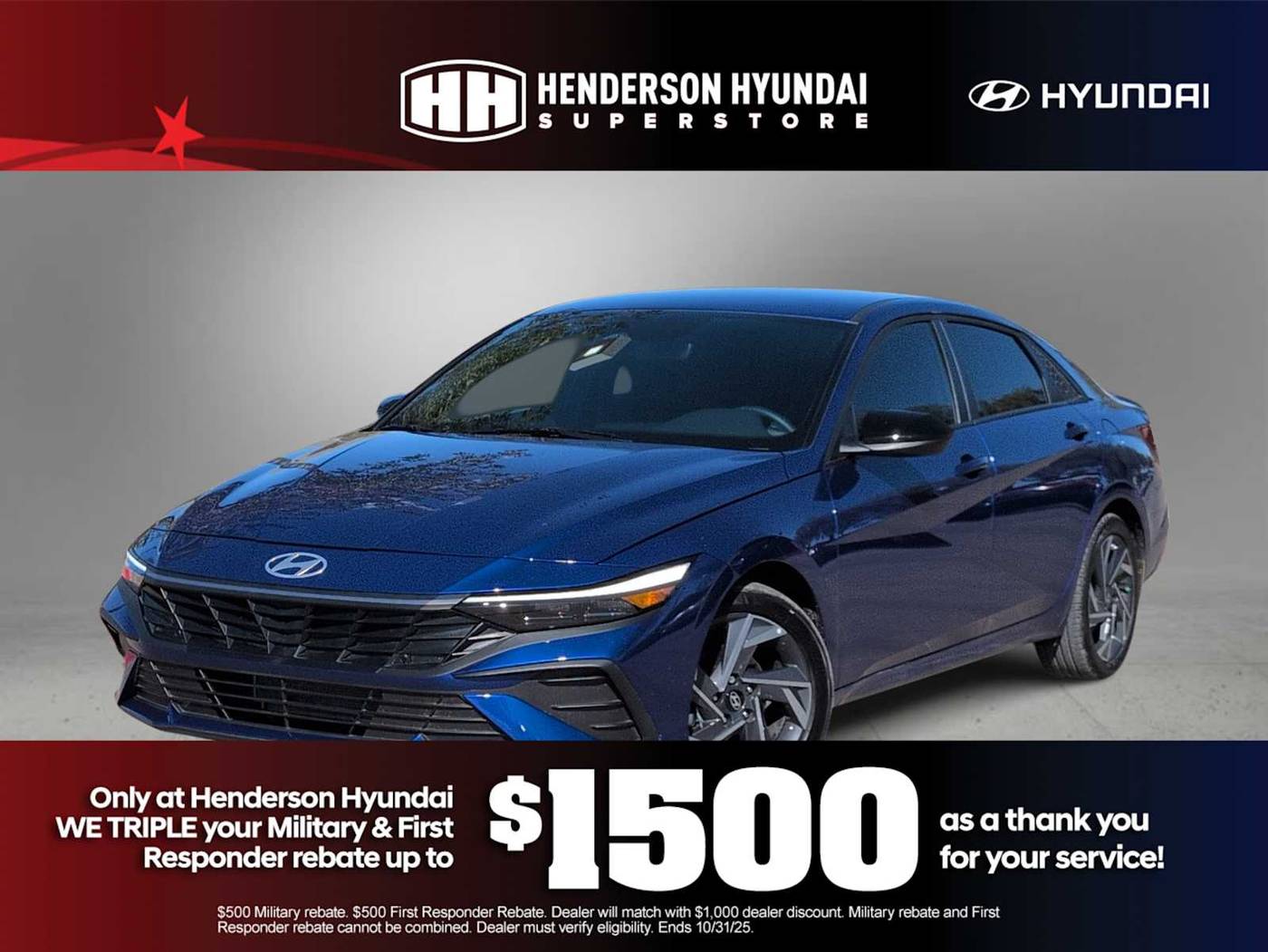 2025 Hyundai Elantra SEL Sport — Sedan — 3,627 mi — Henderson, NV