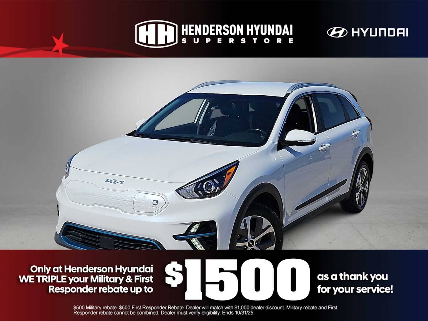 2022 Kia Niro EV EX — SUV — 46,358 mi — Henderson, NV