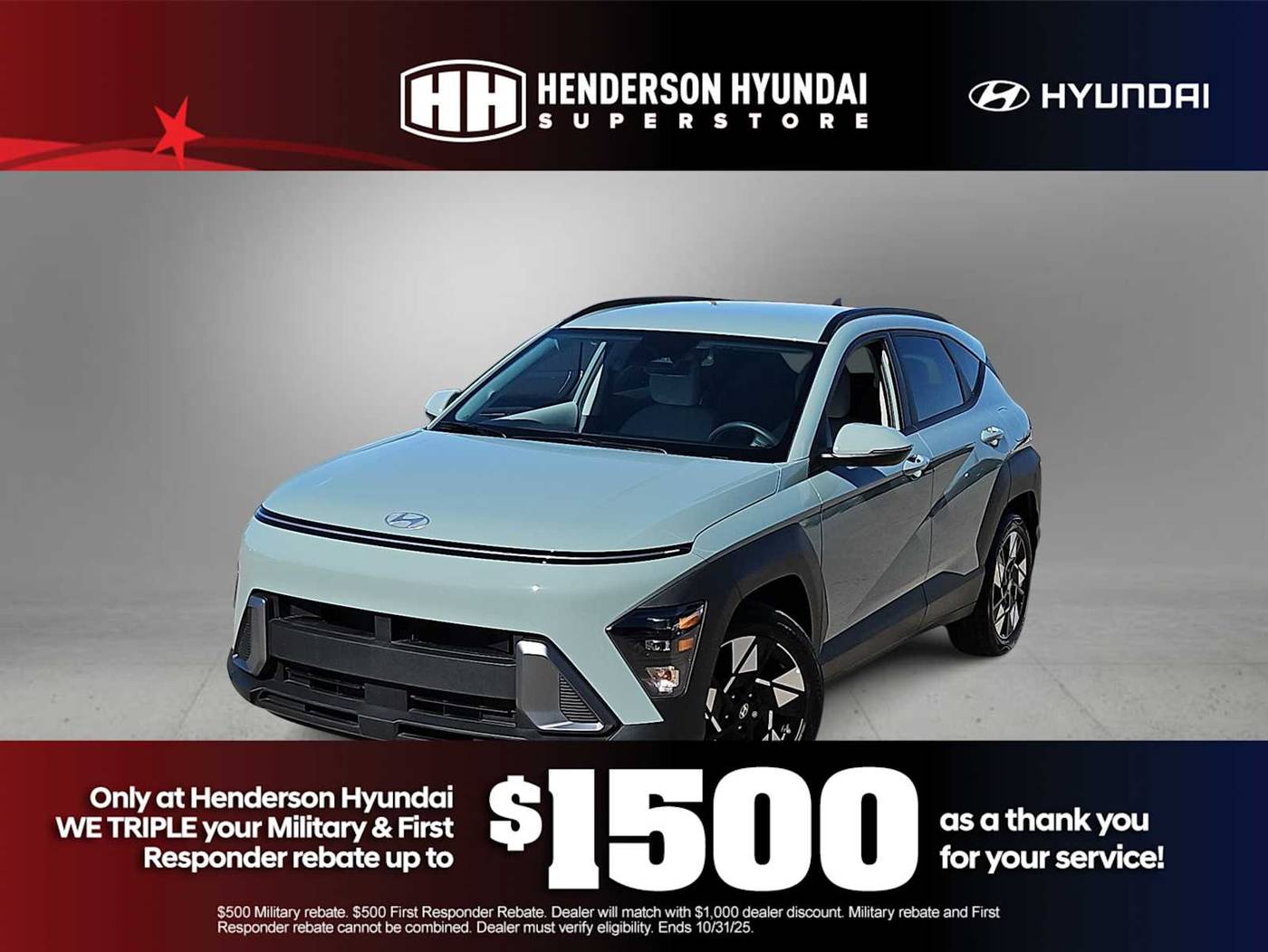 2025 Hyundai Kona SEL — SUV — 3,151 mi — Henderson, NV