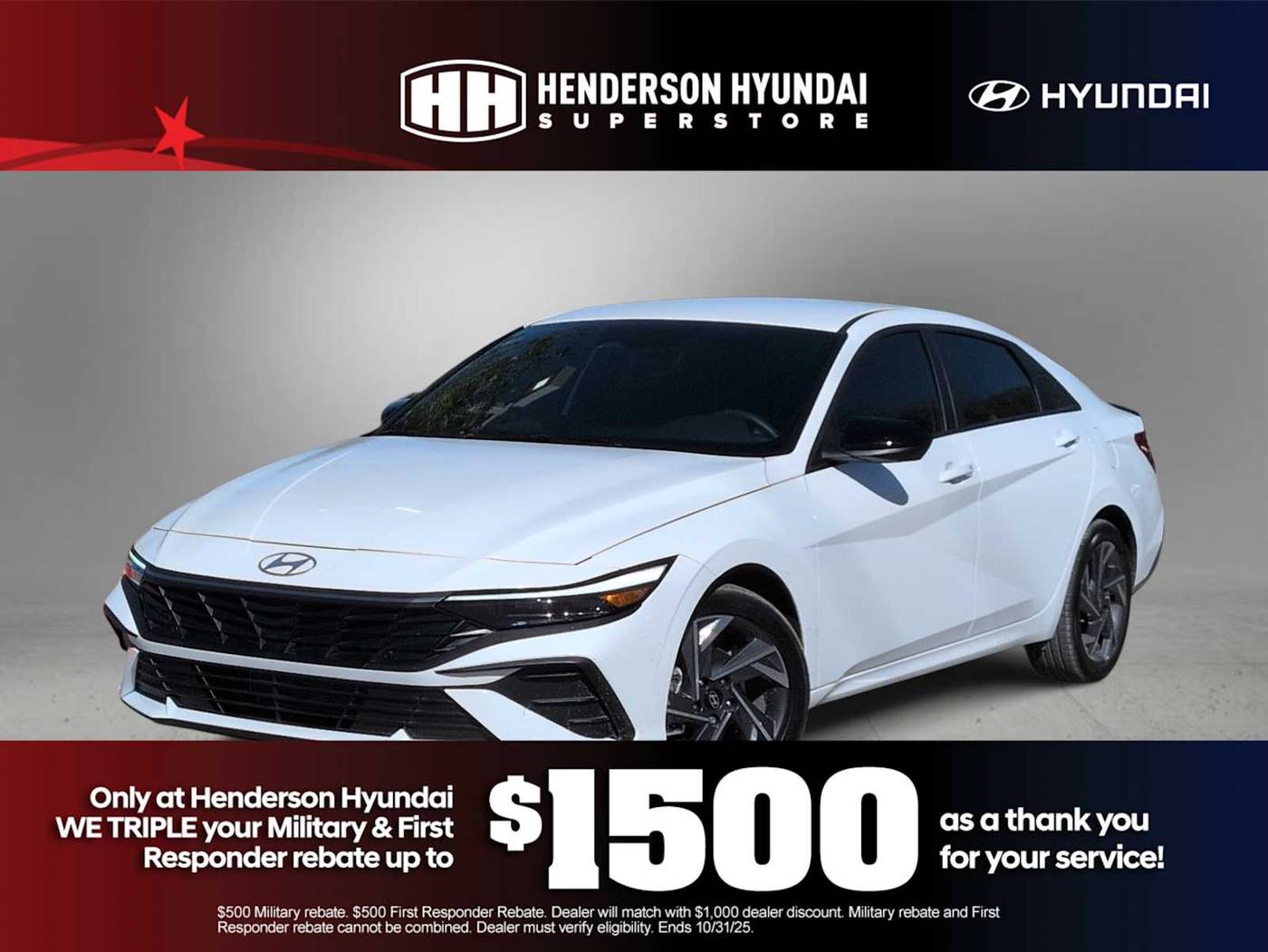 2025 Hyundai Elantra SEL Sport — Sedan — 3,537 mi — Henderson, NV