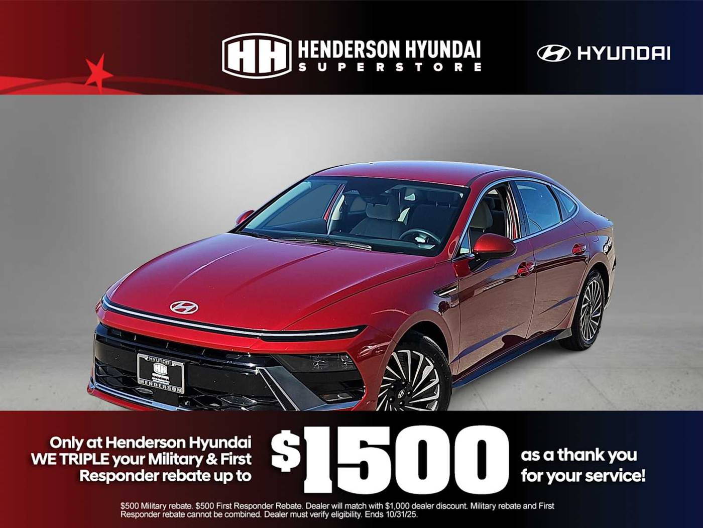 2024 Hyundai Sonata Hybrid SEL — Sedan — 31,723 mi — Henderson, NV