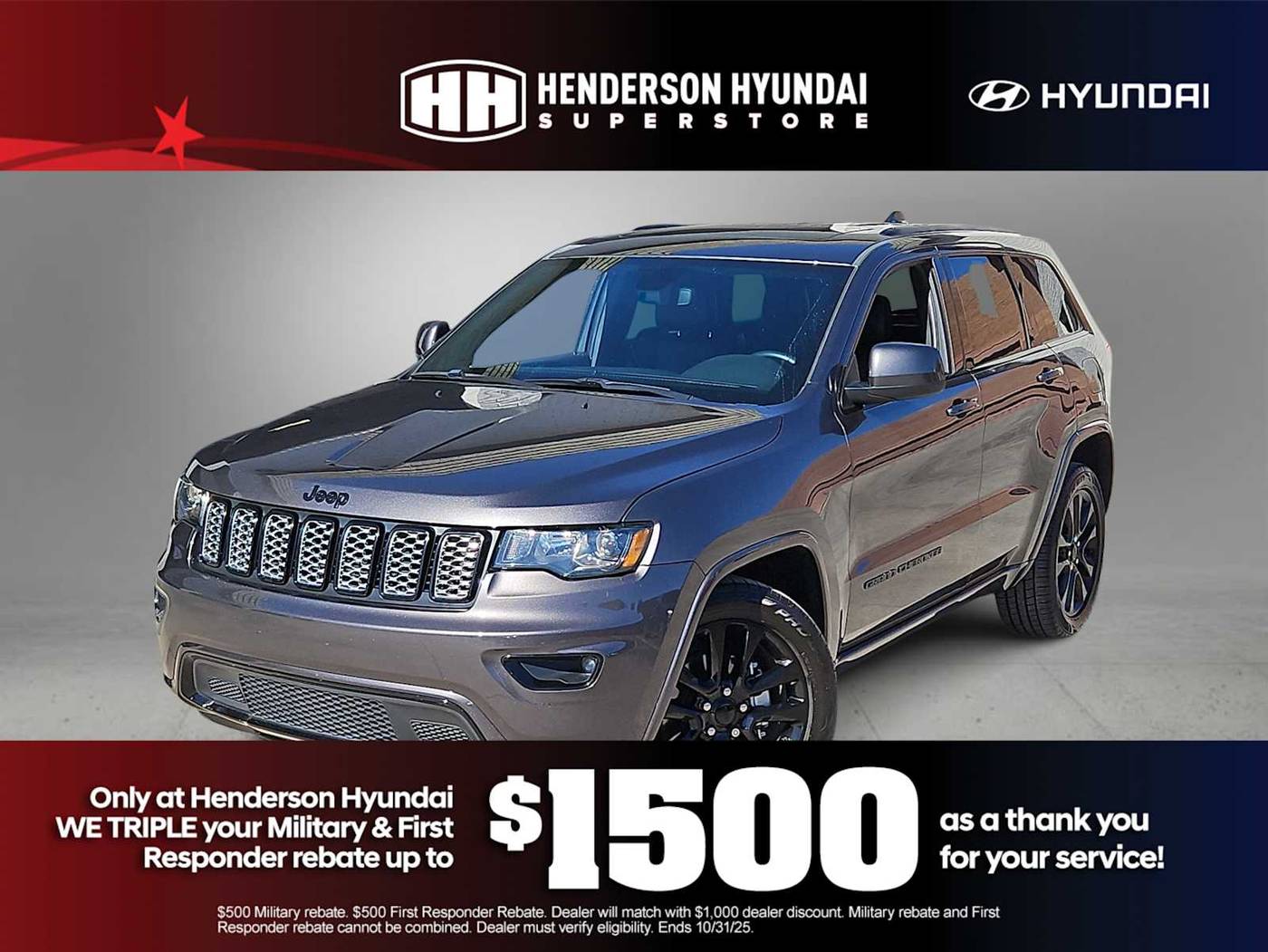2018 Jeep Grand Cherokee Altitude — SUV — 76,380 mi — Henderson, NV