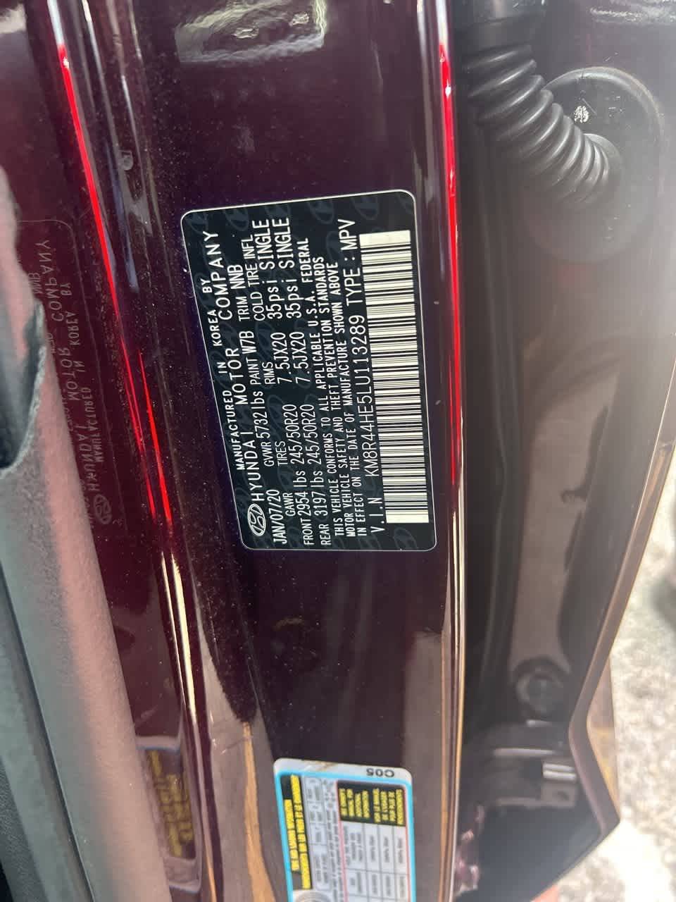 2020 Hyundai Palisade SEL — SUV — 61,997 mi — Miami, FL