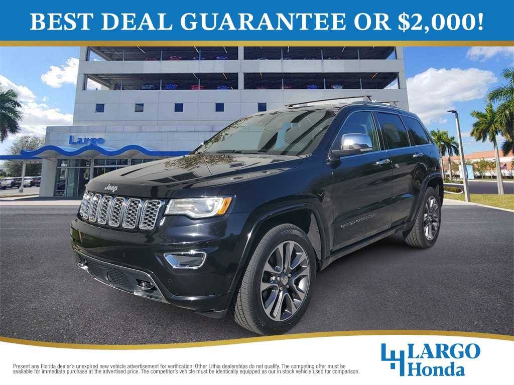2018 Jeep Grand Cherokee Overland — SUV — 81,069 mi — Florida City, FL