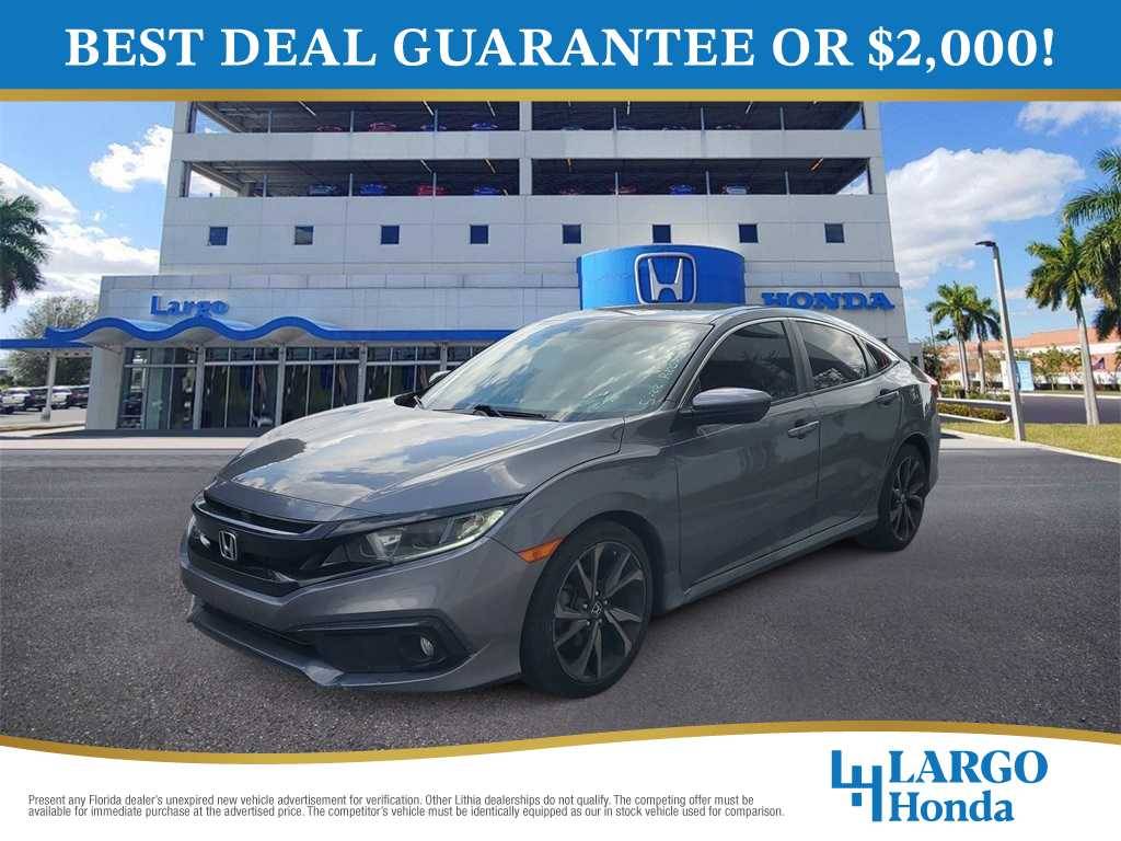 2019 Honda Civic Sport — Sedan — 66,315 mi — Florida City, FL