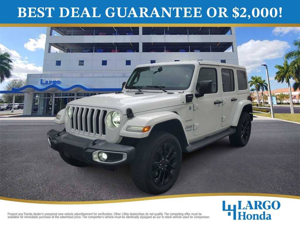 2021 Jeep Wrangler Sahara 4xe — SUV — 52,336 mi — Florida City, FL