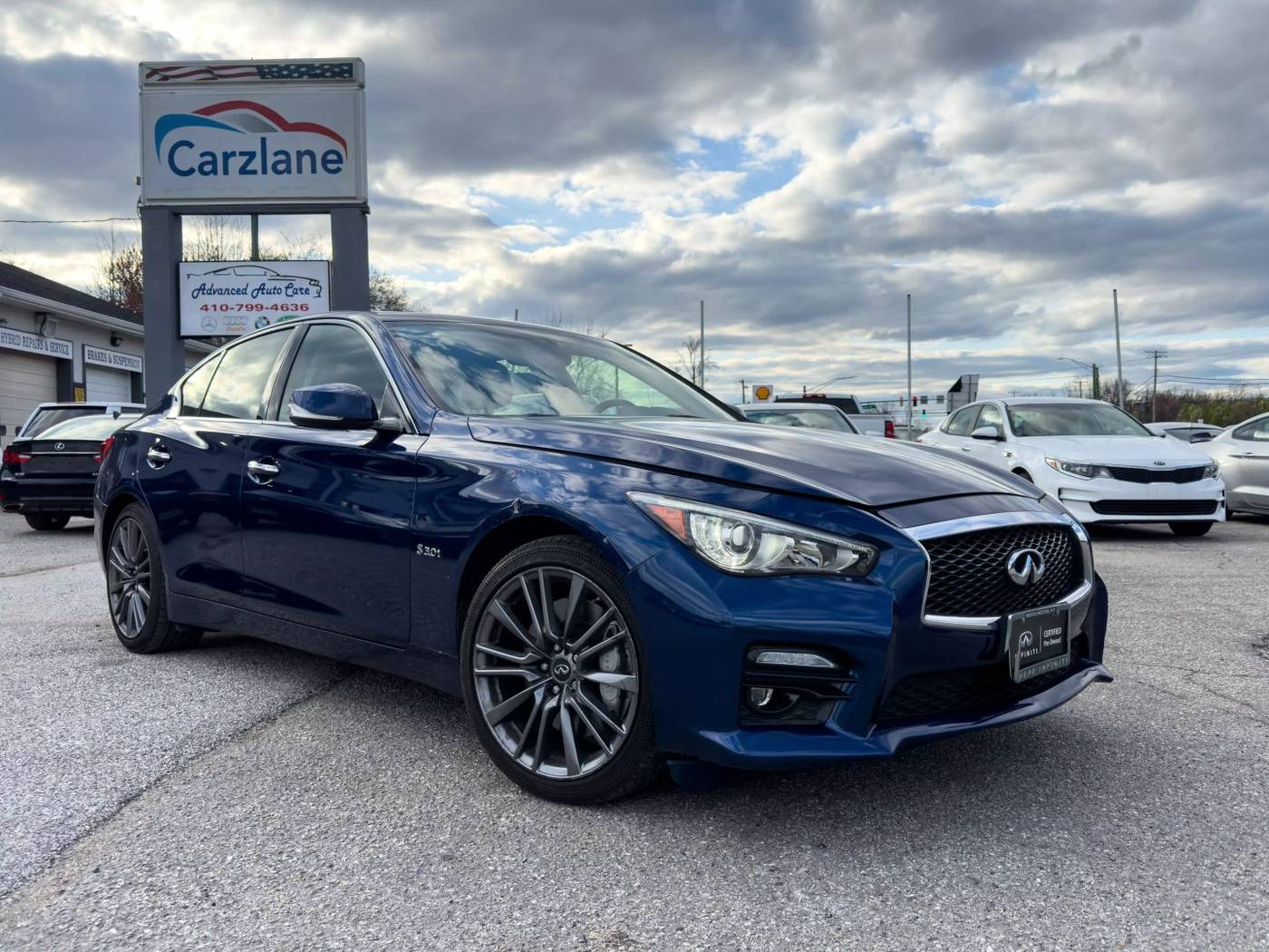 2016 INFINITI Q50 3.0t RED SPORT 400 — Sedan — 97,046 mi — Hanover, MD