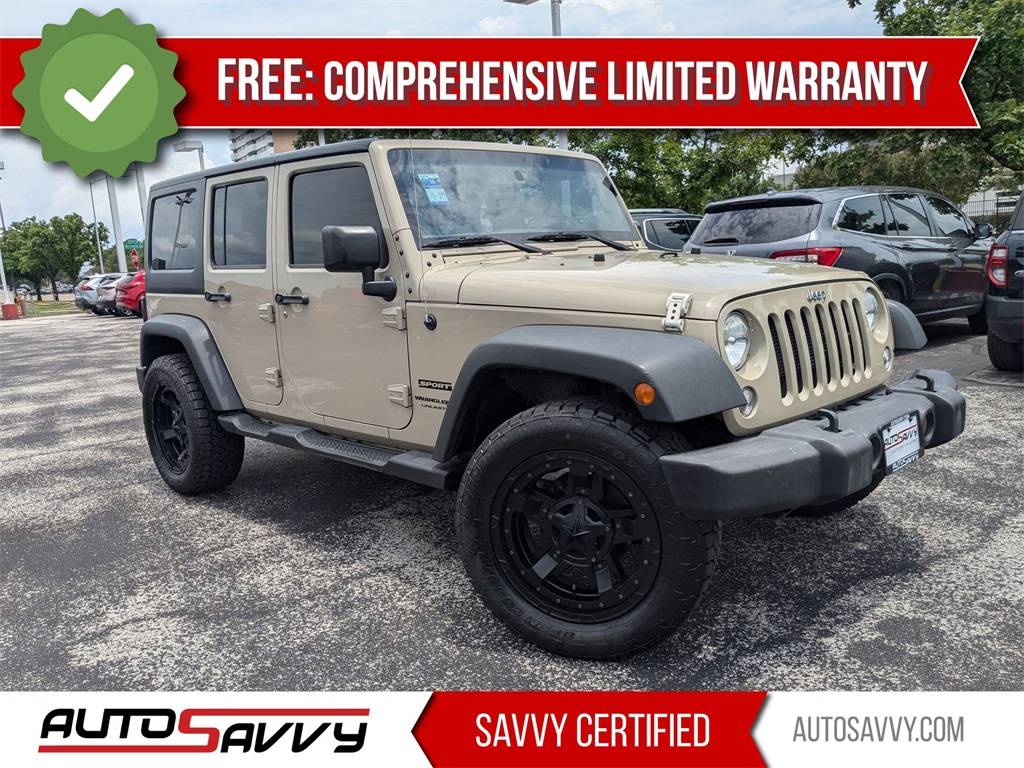 2018 Jeep Wrangler Sport S — SUV — 69,237 mi — Houston, TX