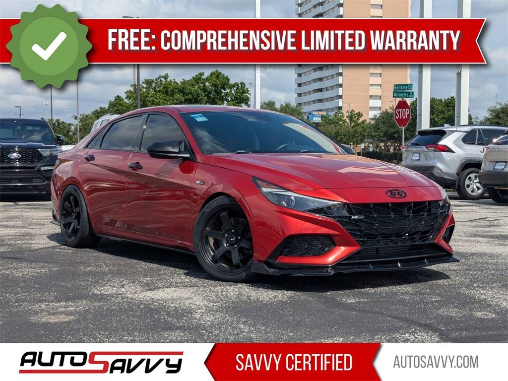 2021 Hyundai Elantra N Line — Sedan — 47,328 mi — Houston, TX
