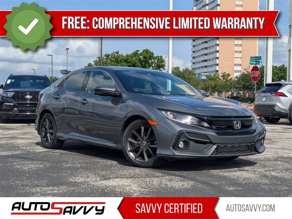 2021 Honda Civic EX — Hatchback — 63,444 mi — Houston, TX