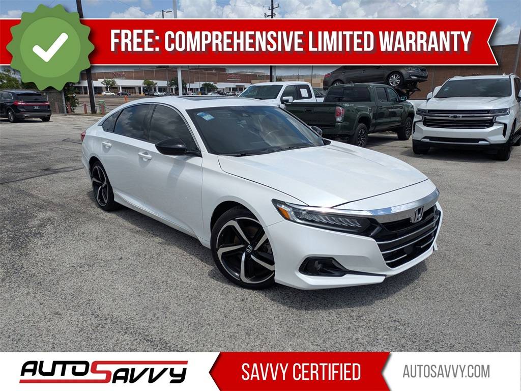 2022 Honda Accord Sport — Sedan — 22,011 mi — Houston, TX