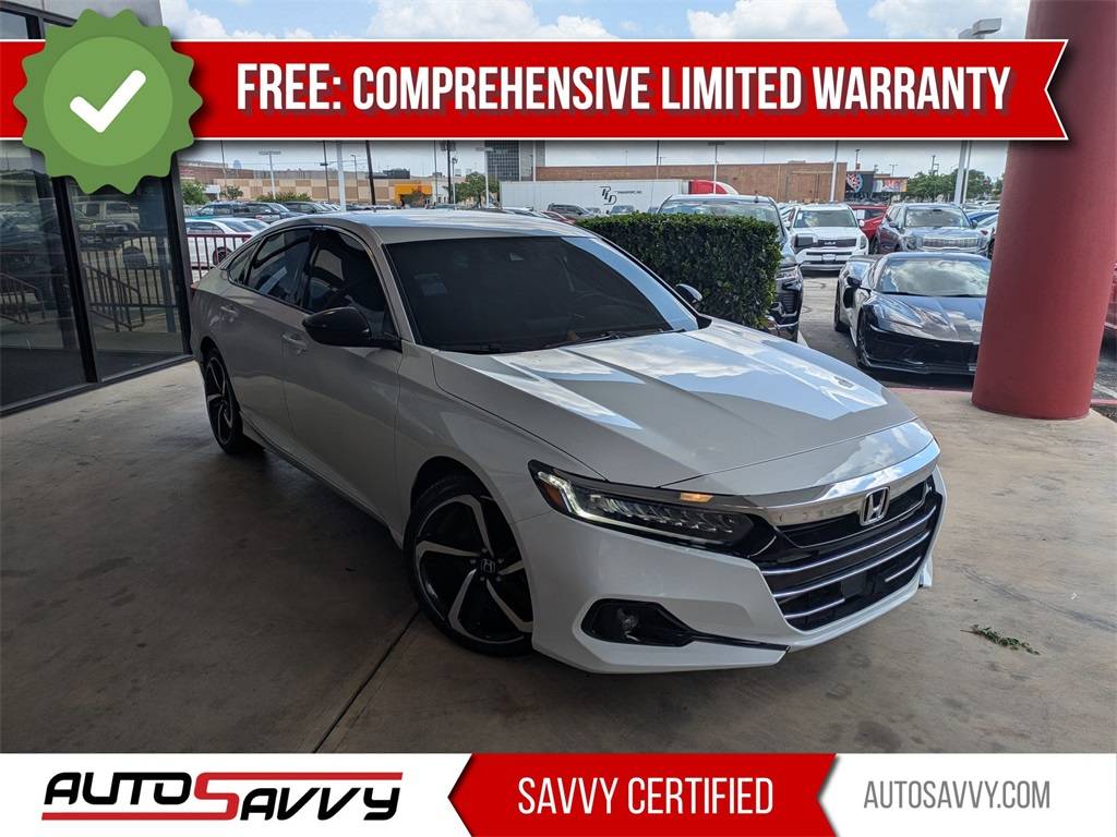 2021 Honda Accord Sport — Sedan — 39,251 mi — Houston, TX