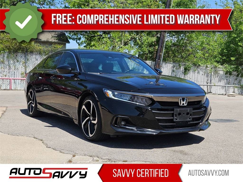 2021 Honda Accord Sport — Sedan — 51,577 mi — Duncanville, TX