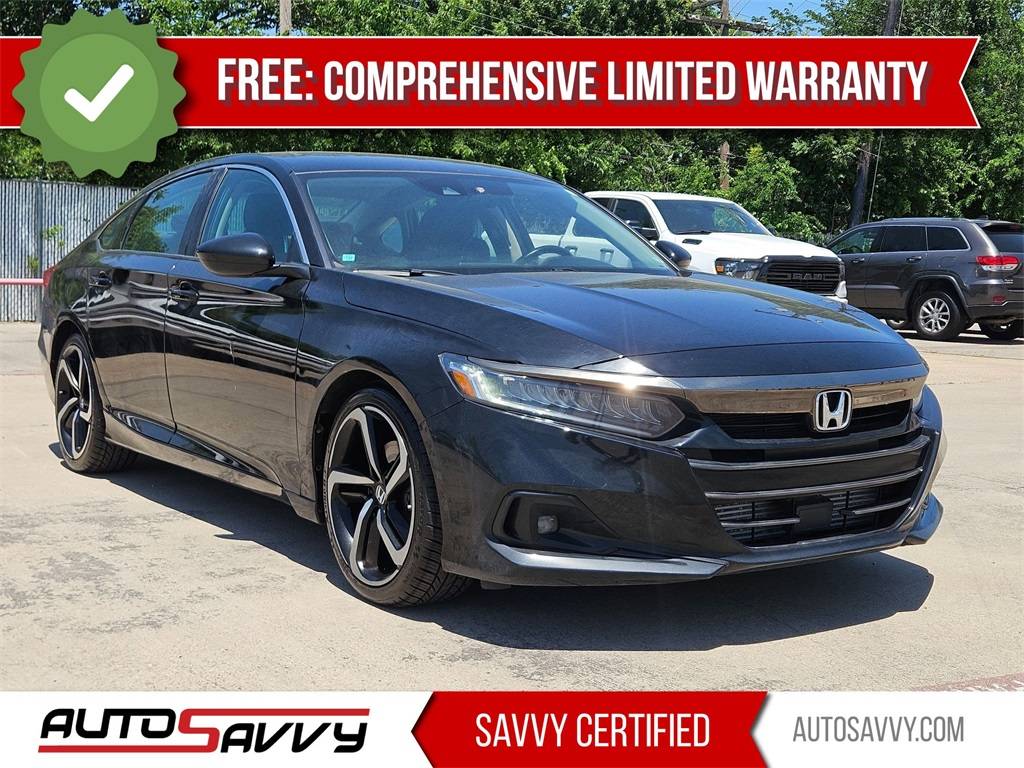 2021 Honda Accord Sport SE — Sedan — 29,932 mi — Duncanville, TX