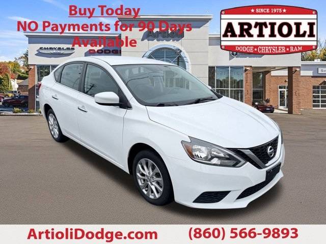 2018 Nissan Sentra SV — Sedan — 95,469 mi — Enfield, CT